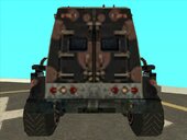 Dark Tooth (combat version) from Twisted Metal: Head On (PSP)