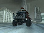 Dark Tooth (combat version) from Twisted Metal: Head On (PSP)