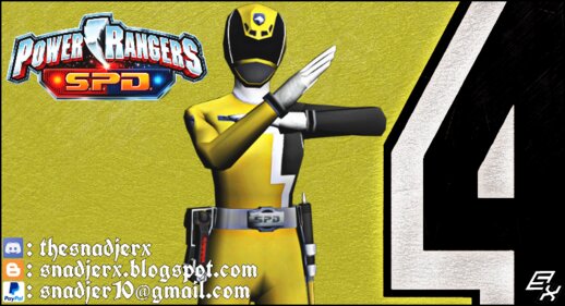 Yellow Ranger S.P.D (Power Rangers S.P.D)