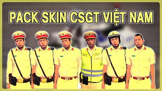 Skin Pack Vietnam Traffic Police - Pack Skin Cảnh Sát Giao Thông Việt Nam