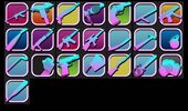 Classic HD Weapon Icons for GTA Vice City Nextgen Edition