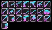 Classic HD Weapon Icons for GTA Vice City Nextgen Edition