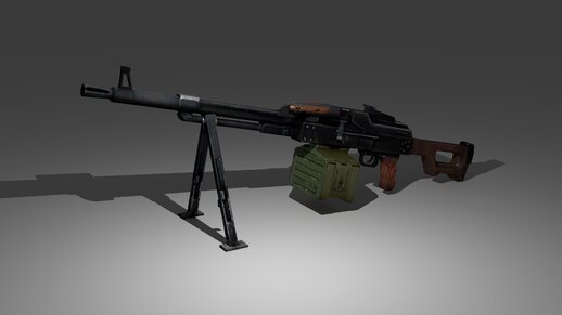 PKM Machine Gun (Lore-friendly, Add-on)