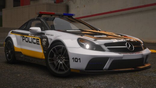 NFSHP: 2009 Mercedes-Benz SL65 AMG Black Series SCPD [Add-On | NON ELS | Sounds | Template]