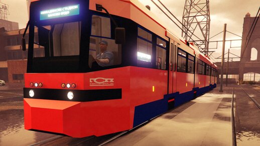 GSP Beograd- Tramvaj (Serbian Tram / Metro train) [Replace, HQ]