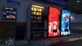 DNX Chiliad Town - Real Brand Billboards, California Los Angeles Sign, 247 to 711, Vending Machines