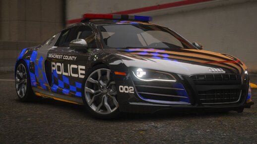 NFSHP: 2010 Audi R8 5.2 FSI quattro SCPD [Add-On | NON ELS | Sounds | Template]