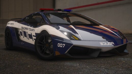 NFSHP: 2010 Lamborghini Gallardo LP 570-4 Superleggera SCPD [Add-On | NON ELS | Sounds | Template]