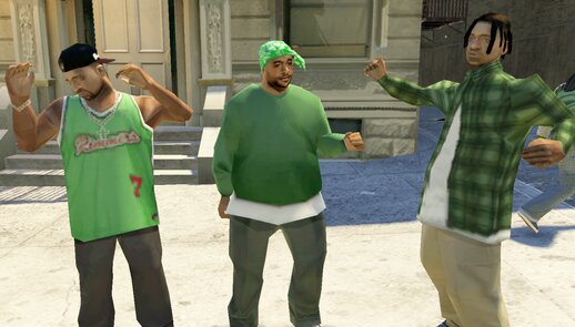 San Andreas Grove Street Families for IV