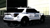 2020 Ford Police Interceptor Utility NYPD PCT