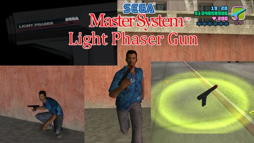 SEGA Master System Light Phaser 3050 Gun Mod