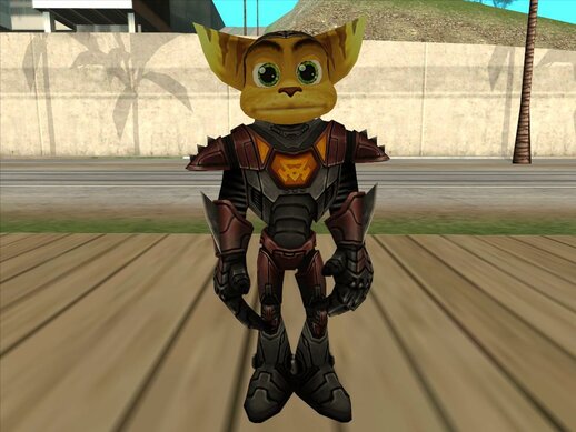 Ratchet (with Marauder Armor and without helmet) from Ratchet: Deadlocked (PS3)