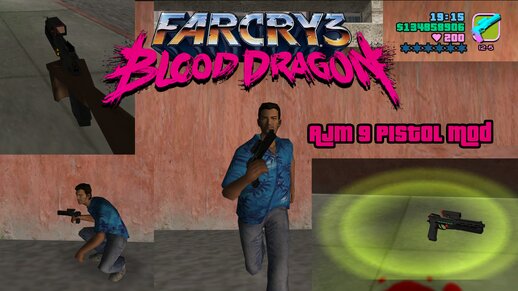 Far Cry 3 Blood Dragon AJM 9 Pistol Mod