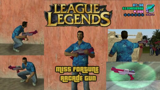 League of Legends Miss Fortune Arcade Gun Mod