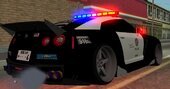 LAPD Nissan GTR for Mobile