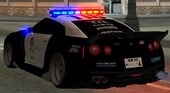 LAPD Nissan GTR for Mobile