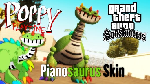 Poppy Playtime Pianosaurus Skin