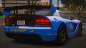 NFSHP: 2010 Dodge Viper ACR SCPD [Add-On | Sounds | Template]