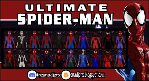 Ultimate Spider-Man Skin Pack