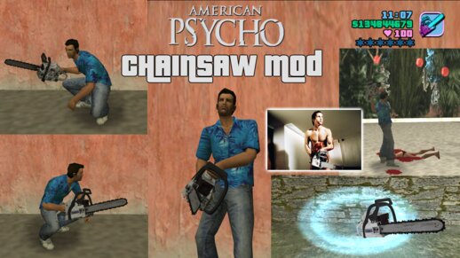 American Psycho Chainsaw Mod