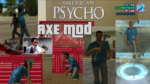 American Psycho Axe Mod