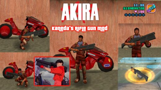 AKIRA Kaneda's Rifle Gun Mod