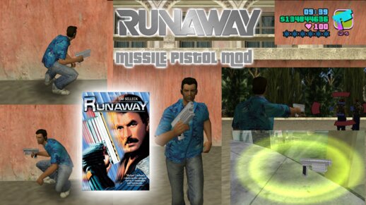 Runaway Missile Pistol Mod