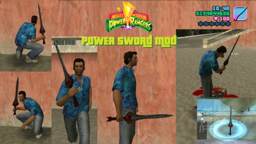 Mighty Morphin Power Rangers Power Sword Mod