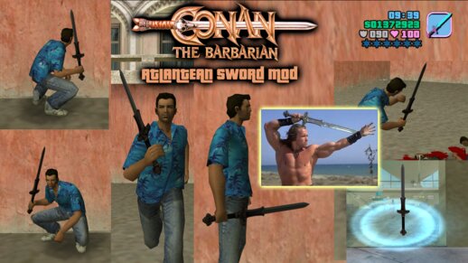 Conan the Barbarian Atlantean Sword Mod