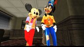 Mickey mouse and Goofy (from HK Disneyland)