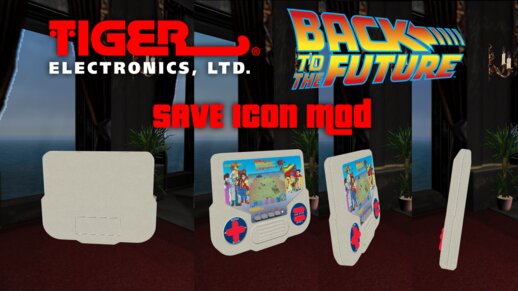 Tiger Electronics Back to the Future Save Icon Mod