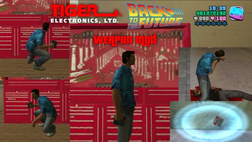 Tiger Electronics Back to the Future Weapon Mod