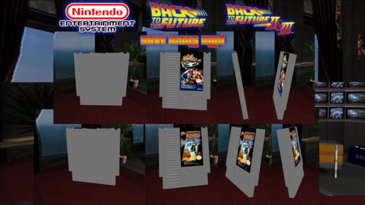 NES Back to the Future Trilogy Save Icons Mod