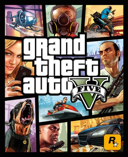 GTA 5 Box Art